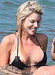 Carrie Prejean visible full boob in bikini pics