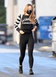 Olivia Wilde goes to a gym in studio city pics