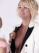 Kaley Cuoco braless, visible side-boob pics