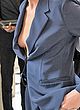 Cara Delevingne naked pics - braless under the black blazer