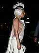 Lady Gaga naked pics - sheer dress and side-boob