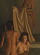 Lucy Lawless nude tits in group scene pics