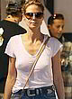 Heidi Klum braless, shopping in la pics