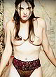 Elizabeth Hurley posing fully nude, photoshoot pics