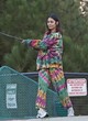 Vanessa Hudgens practicing at the golf course pics