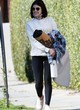 Lucy Hale walked to yoga class pics