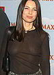 Fran Drescher naked pics - visible breasts in a sheer top