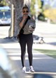 Sarah Michelle Gellar wore black spandex leggings pics