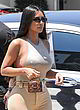 Kim Kardashian naked pics - sheer silver tank top
