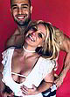 Britney Spears naked pics - nip slip, posing with fiance