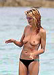Heidi Klum naked pics - shows boobs on vacation