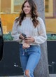 Katharine McPhee comfy in a knit sweater pics
