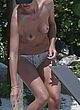 Heidi Klum flashing butt crack & breasts pics