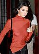 Kendall Jenner sheer top and sexy breasts pics