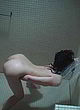 Misato Morita naked, shows ass in shower pics