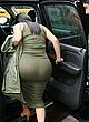 Kim Kardashian naked pics - visible butt, sheer dress