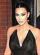 Kim Kardashian naked pics - leaving hotel without bra