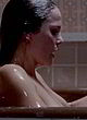Keri Russell flashing boobs in bathtub pics