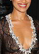 Cynthia Addai-Robinson wore a sheer black top, boobs pics