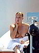 Yasmin Le Bon naked pics - topless at the yacht
