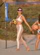Alessandra Ambrosio played volleyball with friends pics