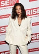 Katie Holmes wore a pantsuit and pink heels pics