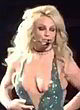 Britney Spears breast slip on the stage pics