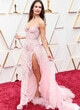 Lily James wore pink dress at 2022 oscars pics