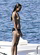 Zoe Saldana topless on the boat pics