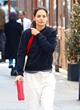 Katie Holmes casual and makeup-free in nyc pics