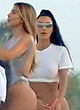 Kim Kardashian no bra, visible boobs, public pics