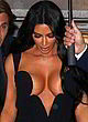 Kim Kardashian naked pics - nip slip and huge cleavage
