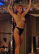 Holly Chester topless dancing on the stage pics
