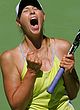 Maria Sharapova on the tennis court pics