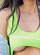 Megan Fox braless, almost visible tits pics