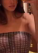 Kendall Jenner naked pics - taking selfies in sheer dress