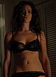 Emmy Rossum naked pics - black sheer lingerie, boobs