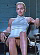 Sharon Stone naked pics - pantyless shows pussy