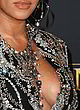Beyonce naked pics - braless, visible boobs, dress