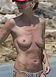 Heidi Klum topless exposing sexy breasts pics