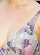 Chrissy Teigen naked pics - tits in sheer floral dress