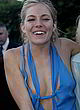 Sienna Miller braless, visible breast, dress pics