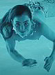 Hannah Hoekstra topless in swimming pool pics