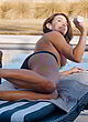 Kristin Davis sunbathing & visible breasts pics