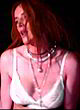Bella Thorne wore a sheer white bra, ps pics