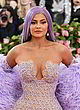 Kylie Jenner see-through to breasts, dress pics