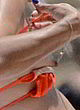 Eva Longoria naked pics - boob slip at a beach