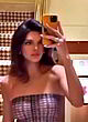 Kendall Jenner naked pics - visible tits in sexy dress
