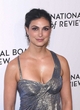 Morena Baccarin cleavage in silver dress pics