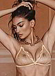 Kelly Gale posing in see-through lingerie pics